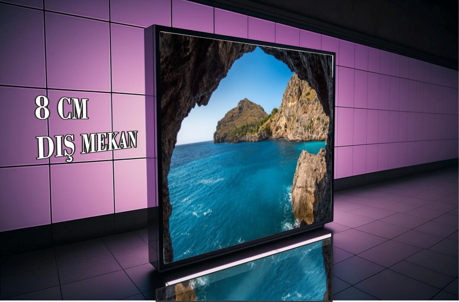 8 Cm Dış Mekan Ledbox & Lightbox 